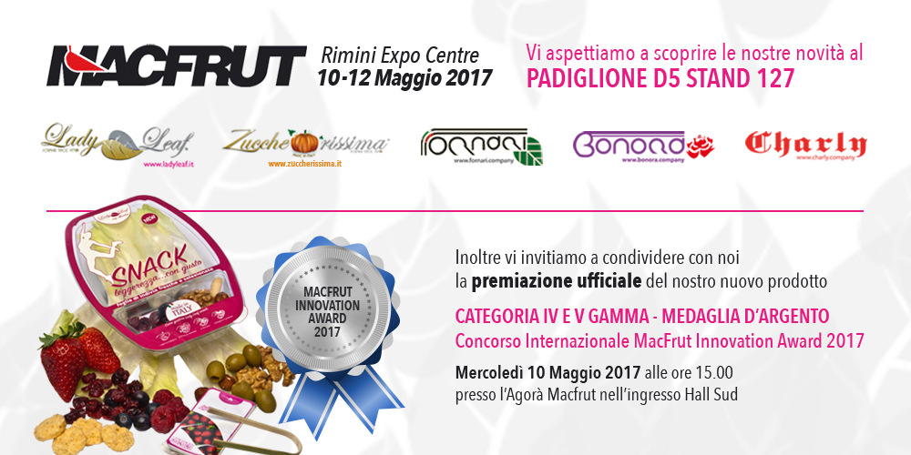 Al Macfrut la nostra passione, tra tradizione ed innovazione.